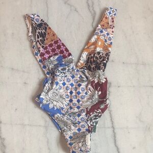 Agua Bendita One Piece Swimsuit - Tulipa Quilt